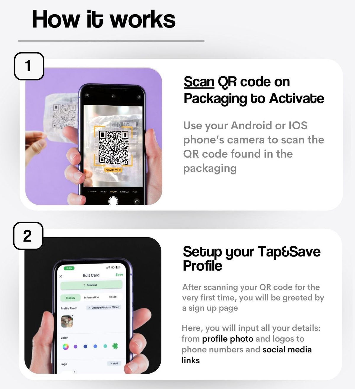 Tap&Save Mini – Tap and Save